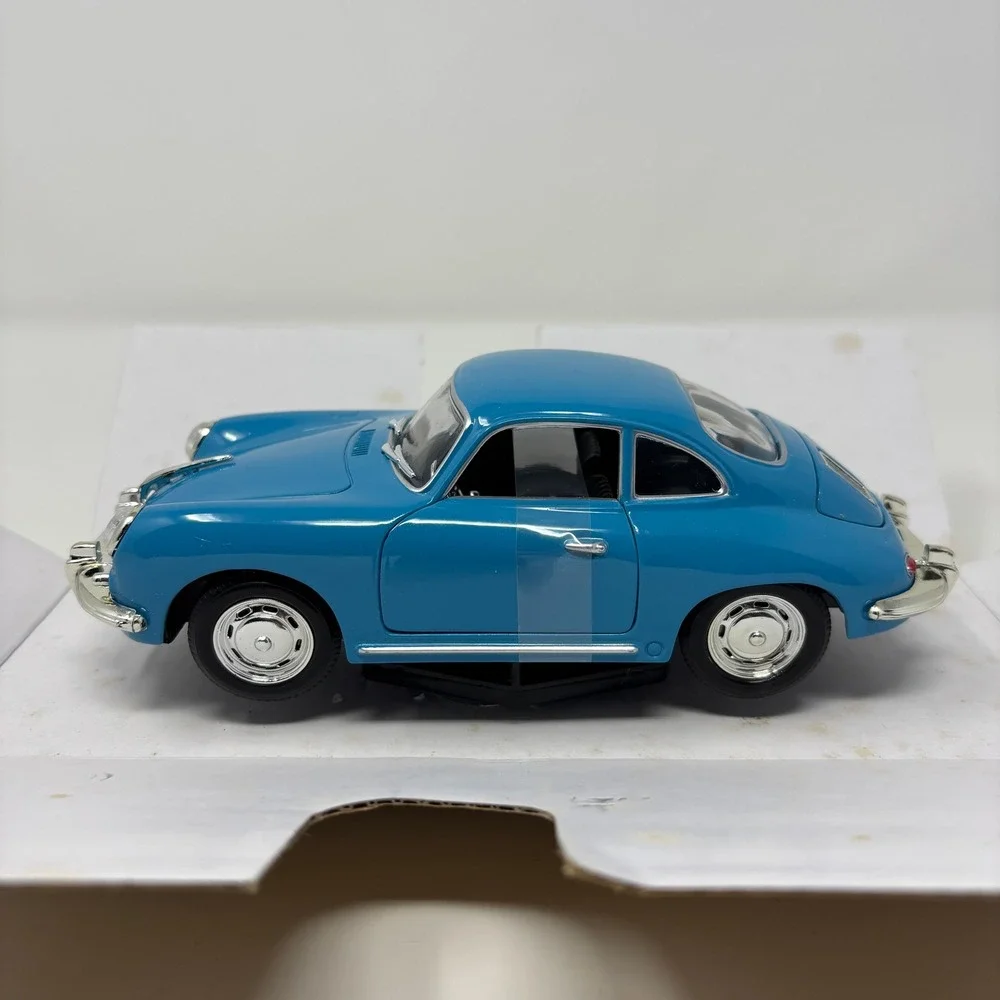 Porsche 356B Blue 1:24 Diecast American Mint Premium Edition